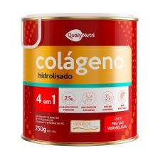 Col�geno Hidrolisado Verisol 4x1 - 250g Frutas Vermelhas - QualyNutri