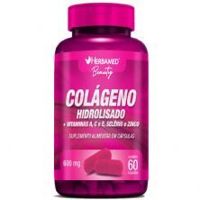 Colageno Hidrolisado + Vitaminas e Minerais - 60 C�psulas - Herbamed