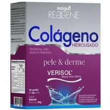 Col�geno Pele e Derme Verisol - 10 Sach�s 5g Natural - Katigu�