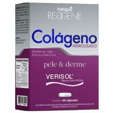 Col�geno Pele e Derme Verisol - 60 C�psulas - Katigu�