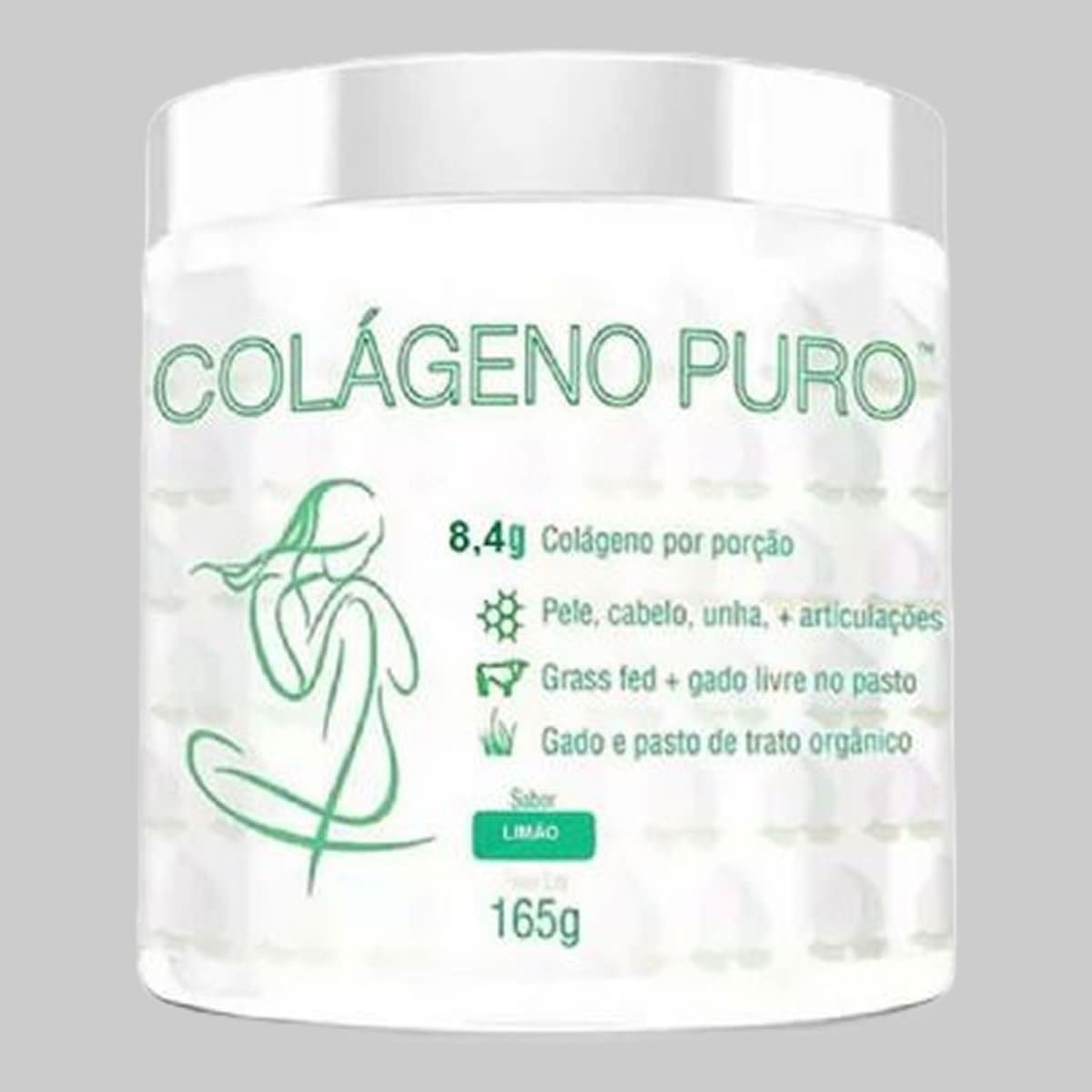 Col�geno Puro Tipo I e III - 160g Lim�o - Bel�ssima*** Data Venc. 30/04/2023