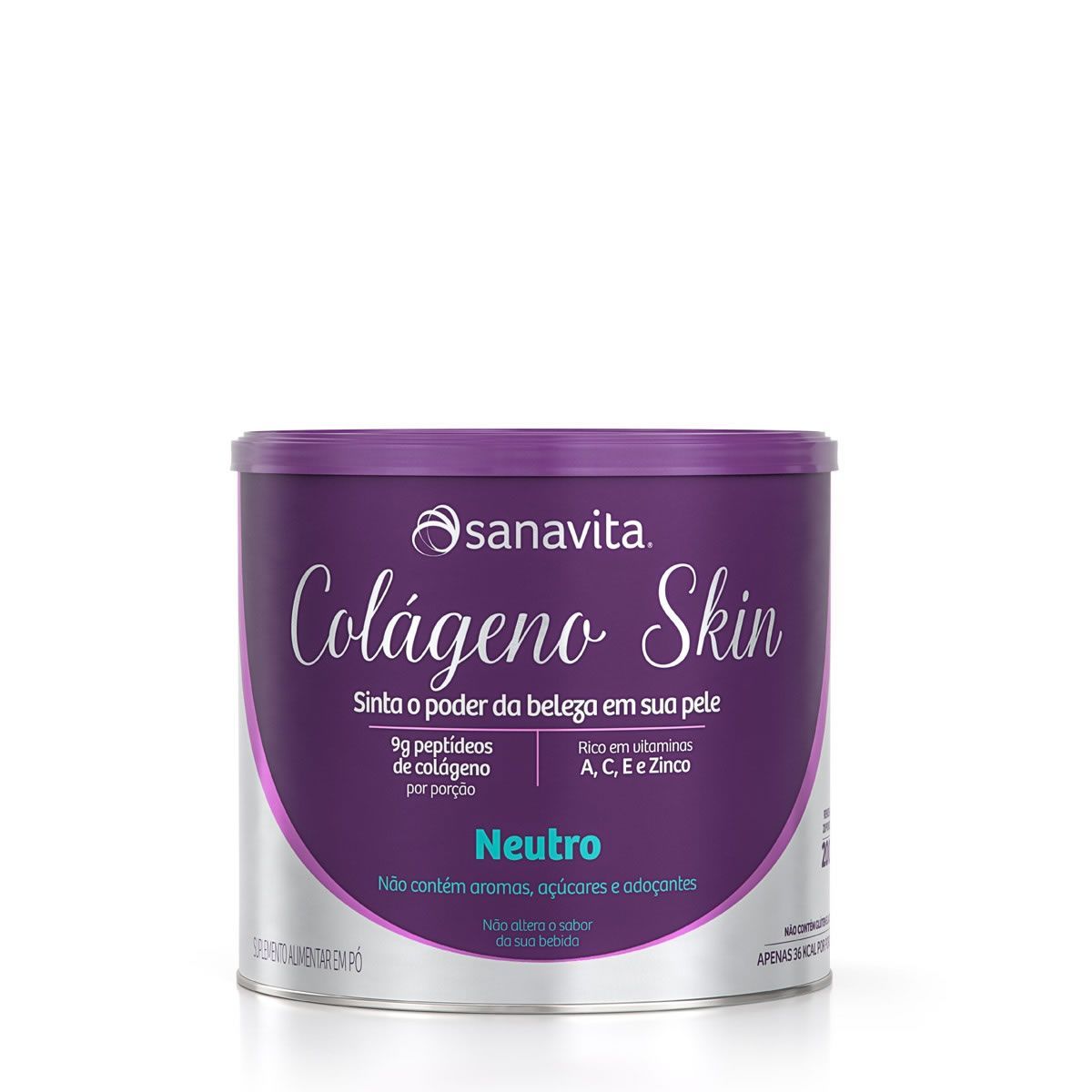 Col�geno Skin - 200g Neutro - Sanavita