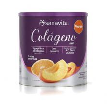 Col�geno Skin - 300g Frutas Amarelas - Sanavita*** EMBALAGEM AMASSADA Data Venc. 9/11/23