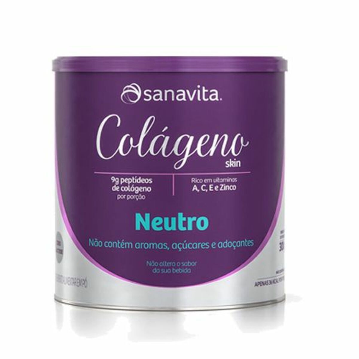 Col�geno Skin - 300g Neutro - Sanavita*** AVARIA EMBALAGEM *** Data Venc. 25/05/2025