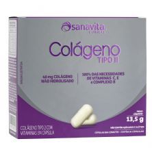 Col�geno Tipo II - 30 C�psulas - Sanavita