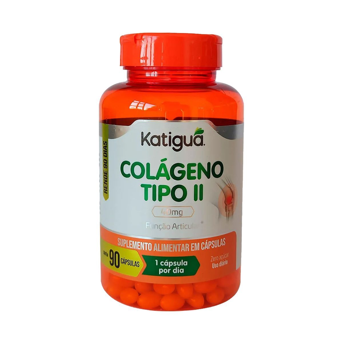 Col�geno Tipo II 40mg - 90 C�psulas - Katigu�