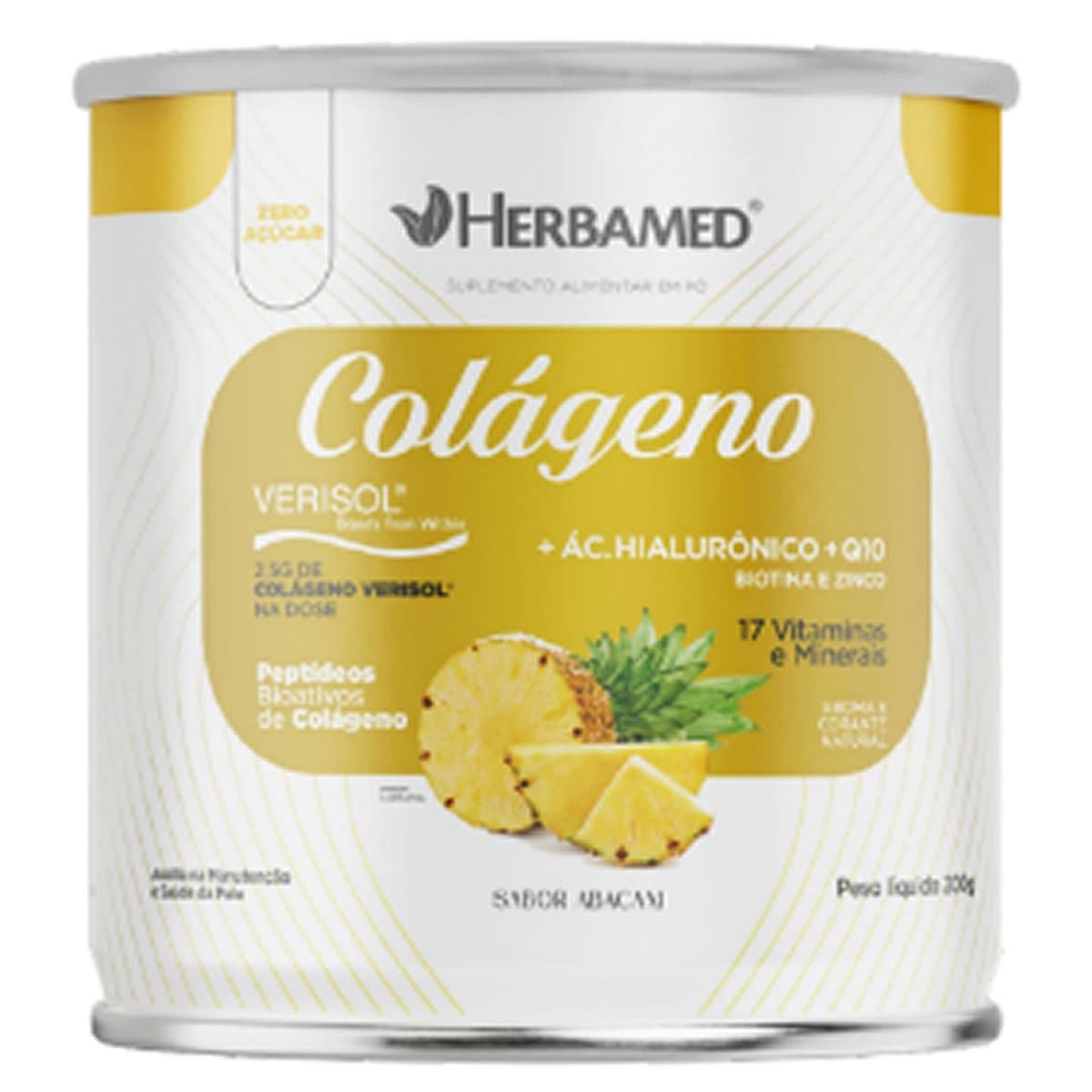 Col�geno Verisol - 200g Abacaxi - Herbamed