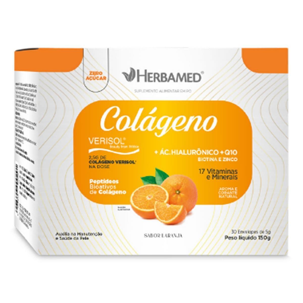 Col�geno Verisol - 30 Sach�s 5g Laranja - Herbamed