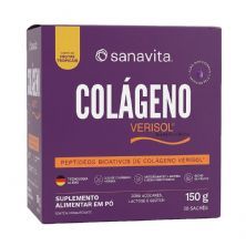 Col�geno Verisol Hidrolisado - 30 Sticke de 5g Frutas Tropicais - Sanavita