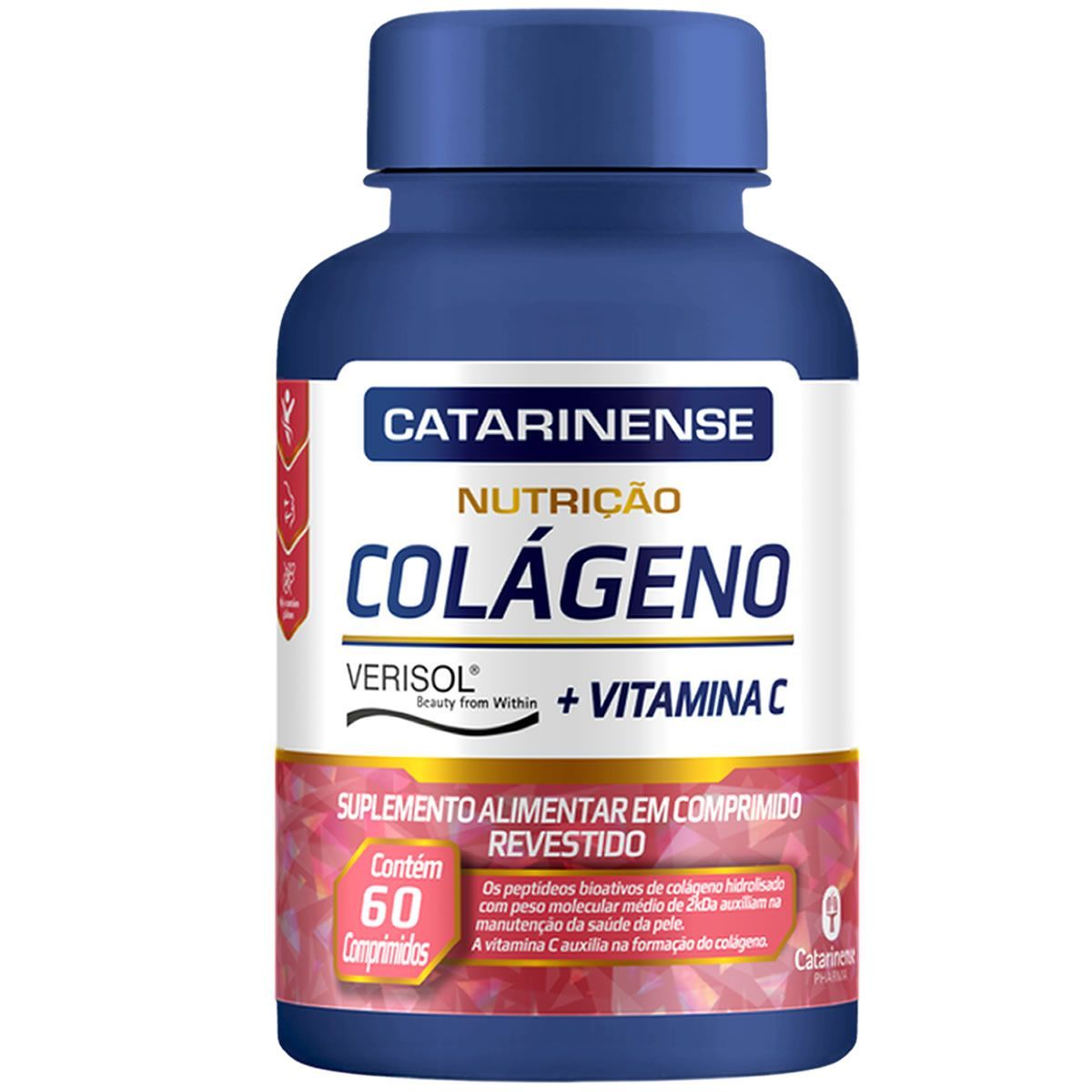 Col�geno Verisol - 60 Comprimidos - Catarinense Nutri��o