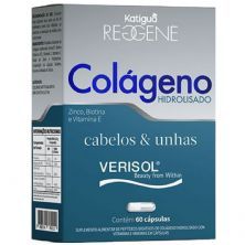 Col�geno Cabelos e Unhas Verisol - 60 C�psulas - Katigu�