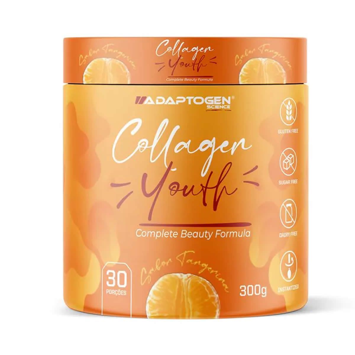 Col�geno Youth - 300g Tangerina - Adaptogen