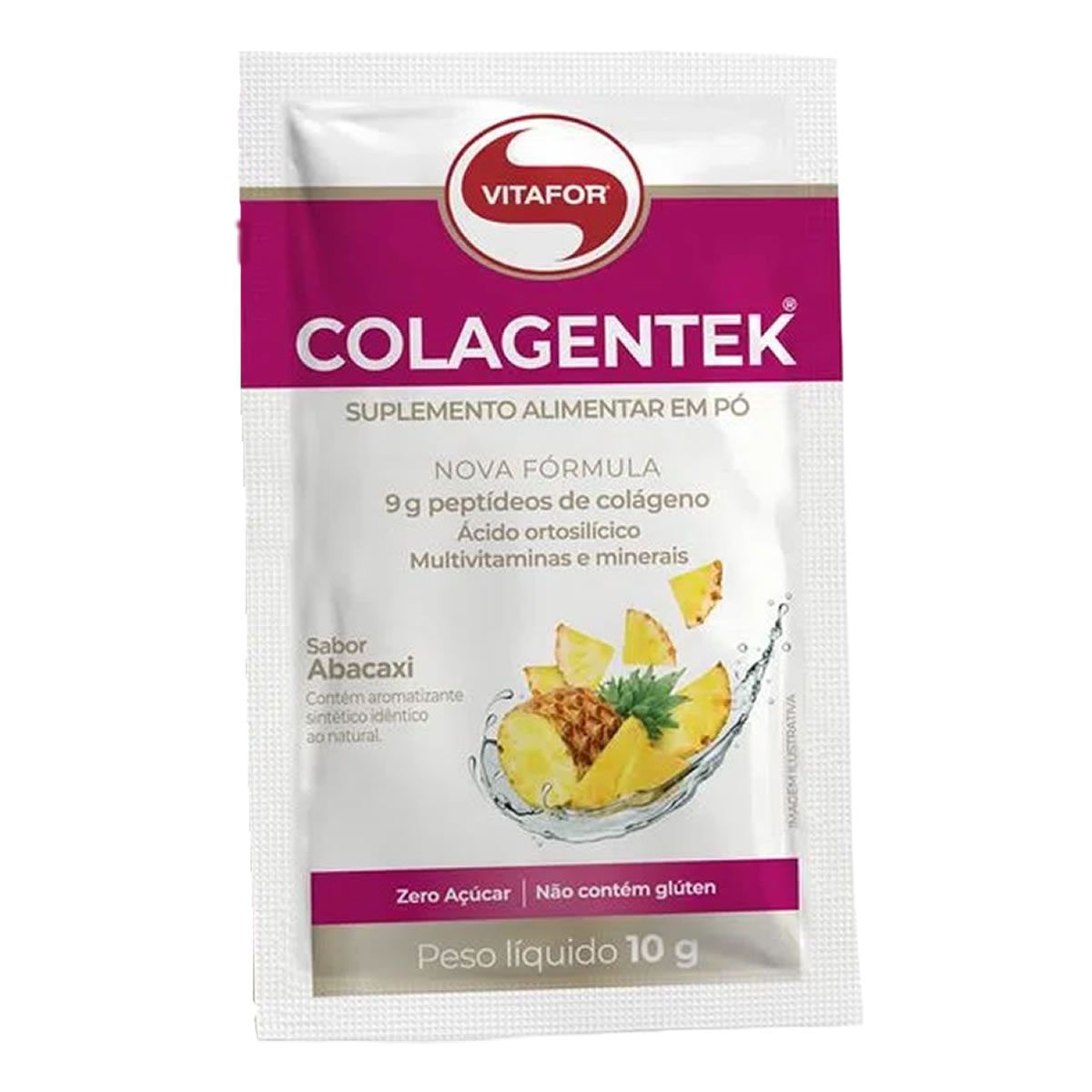 Colagentek - 1 Sach� 10g Abacaxi - Vitafor