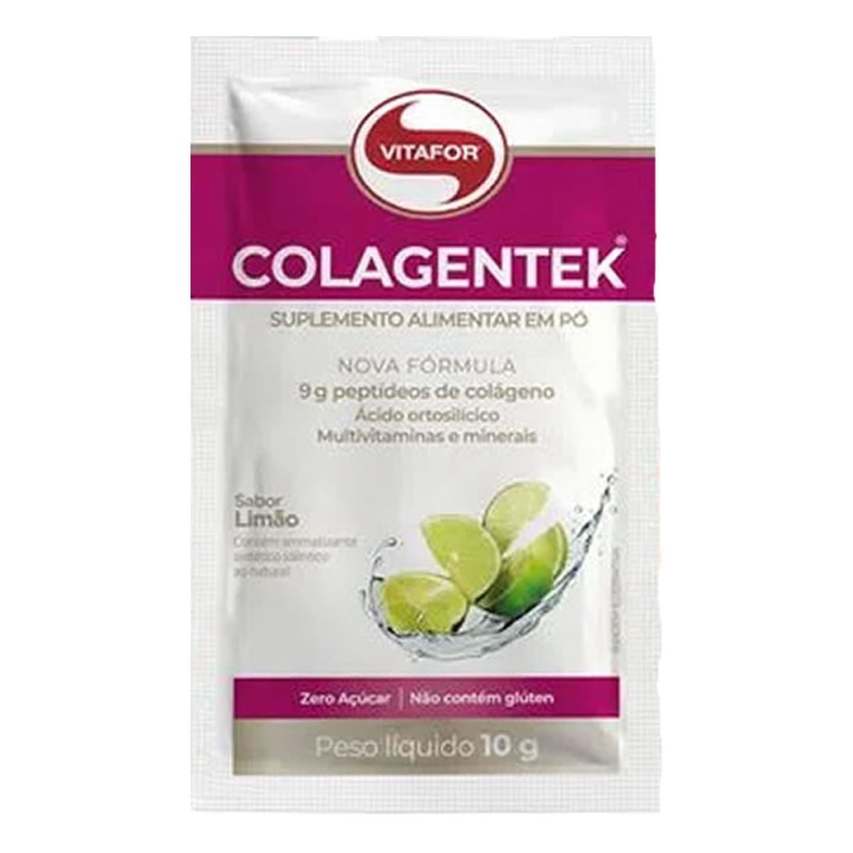 Colagentek - 1 Sach� 10g Lim�o - Vitafor