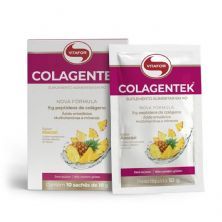 Colagentek - 10 Sach�s 10g Abacaxi - Vitafor