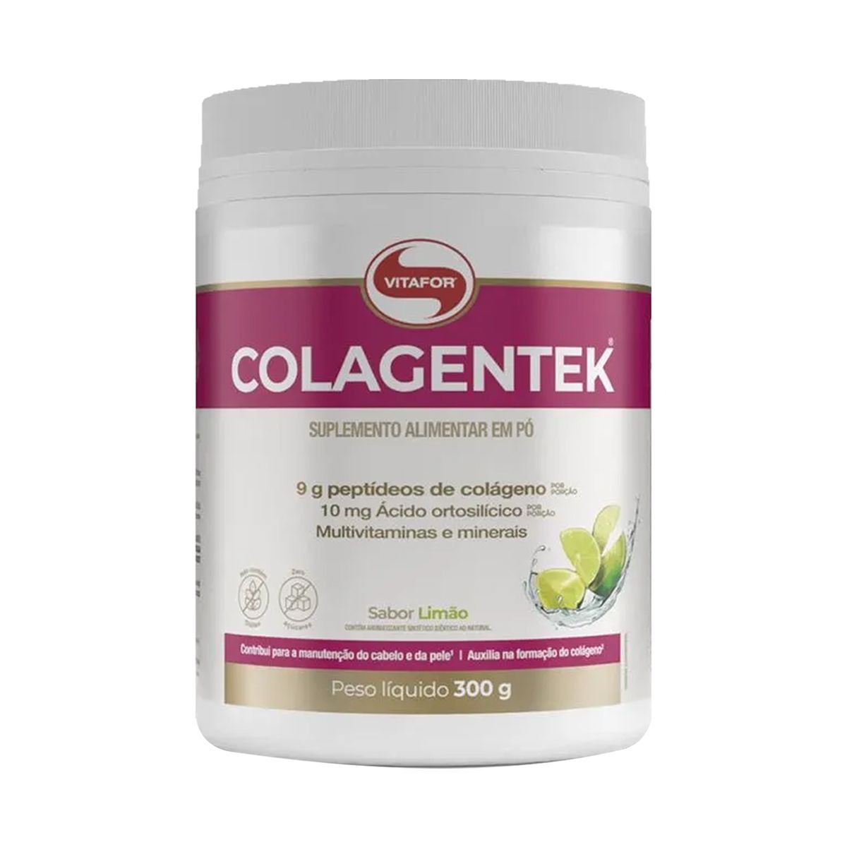Colagentek - 300g Lim�o - Vitafor