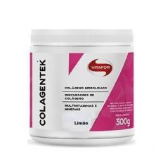 Colagentek - 300g Lim�o - Vitafor *** LACRE INTERNO ROMPIDO *** Data Venc. 30/08/2021