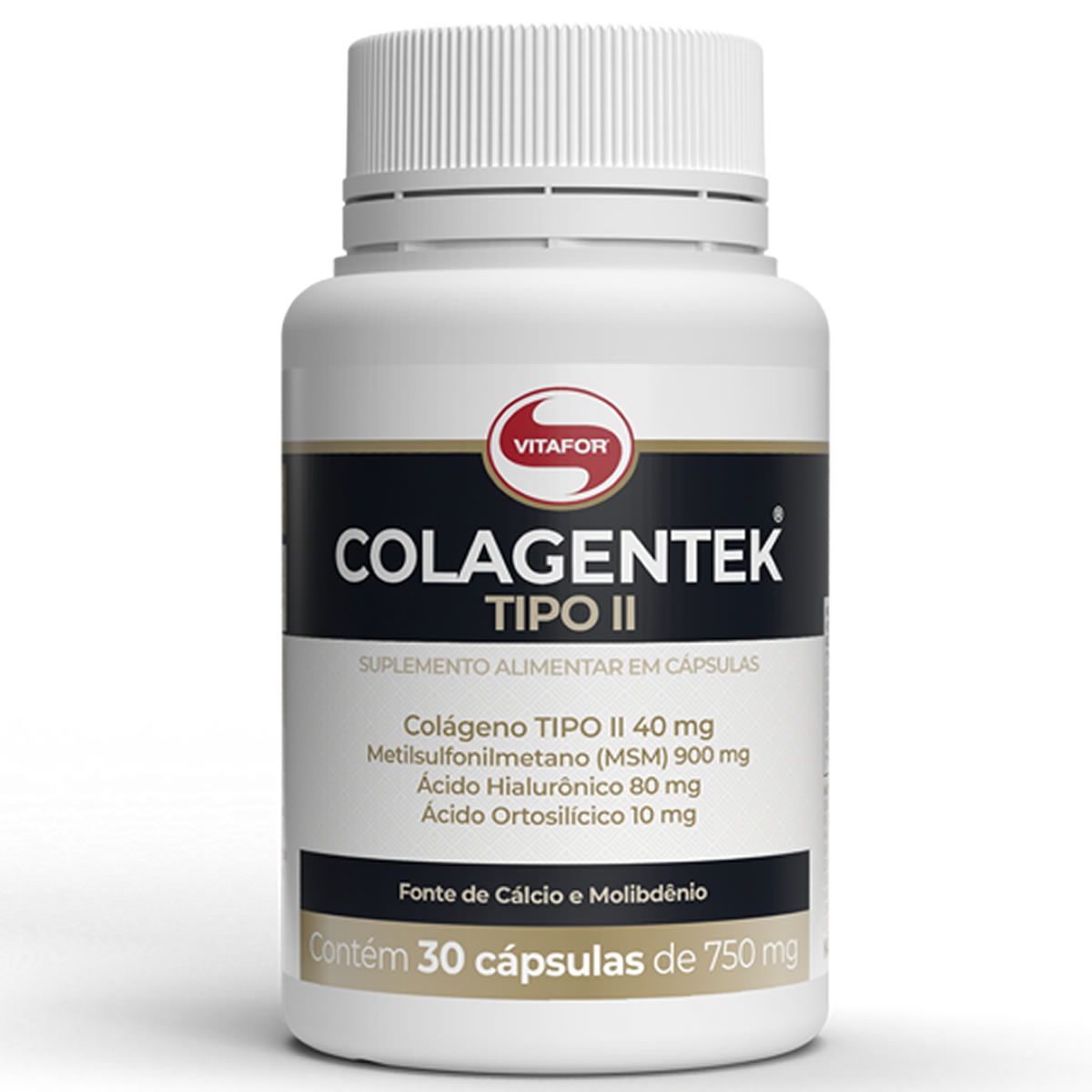 Colagentek Tipo II - 30 C�psulas - Vitafor