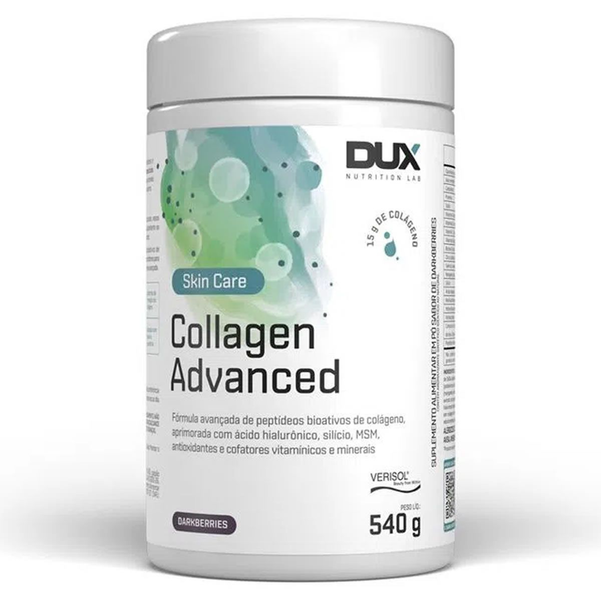 Collagen Advanced Verisol - 540g Darkberries - Dux Nutrition*** Data Venc. 23/8/23