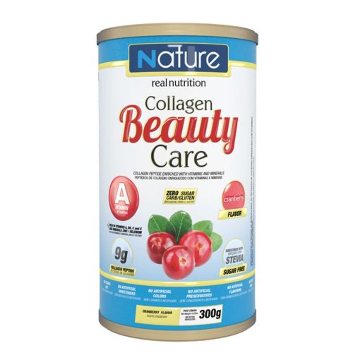 Collagen Beauty Care - 300g Cranberry - Nature