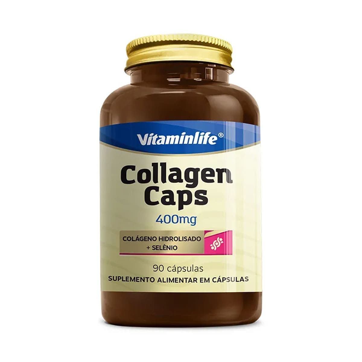 Collagen Caps - 90 C�psulas - VitaminLife