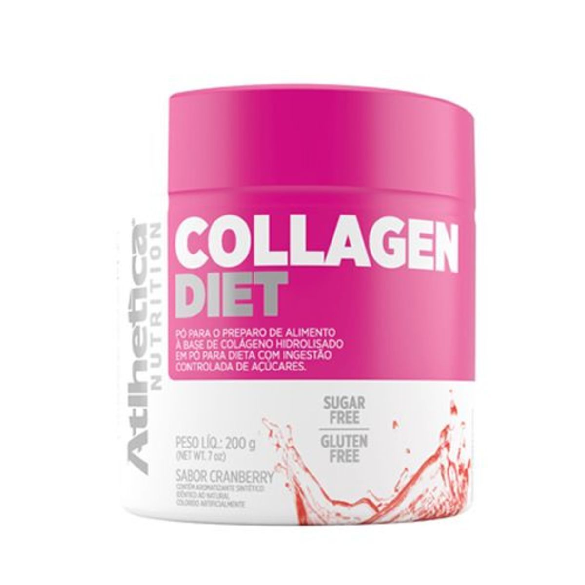 Collagen Diet Ella Series - 200g Cranberry- Atlhetica Nutrition