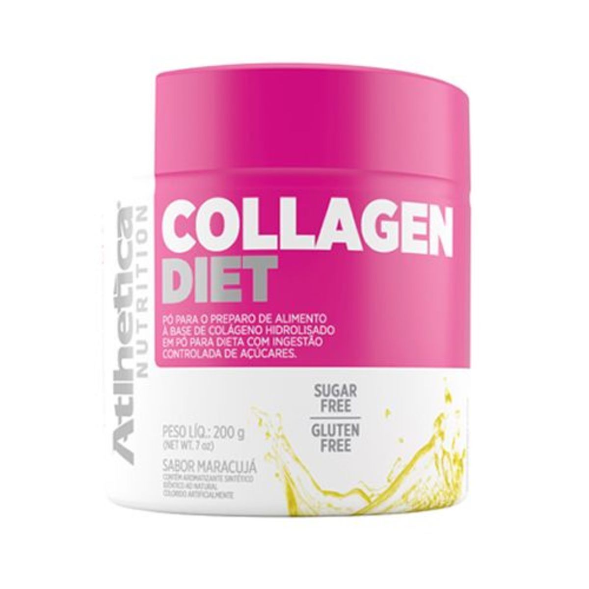 Collagen Diet Ella Series - 200g Maracuj� - Atlhetica Nutrition