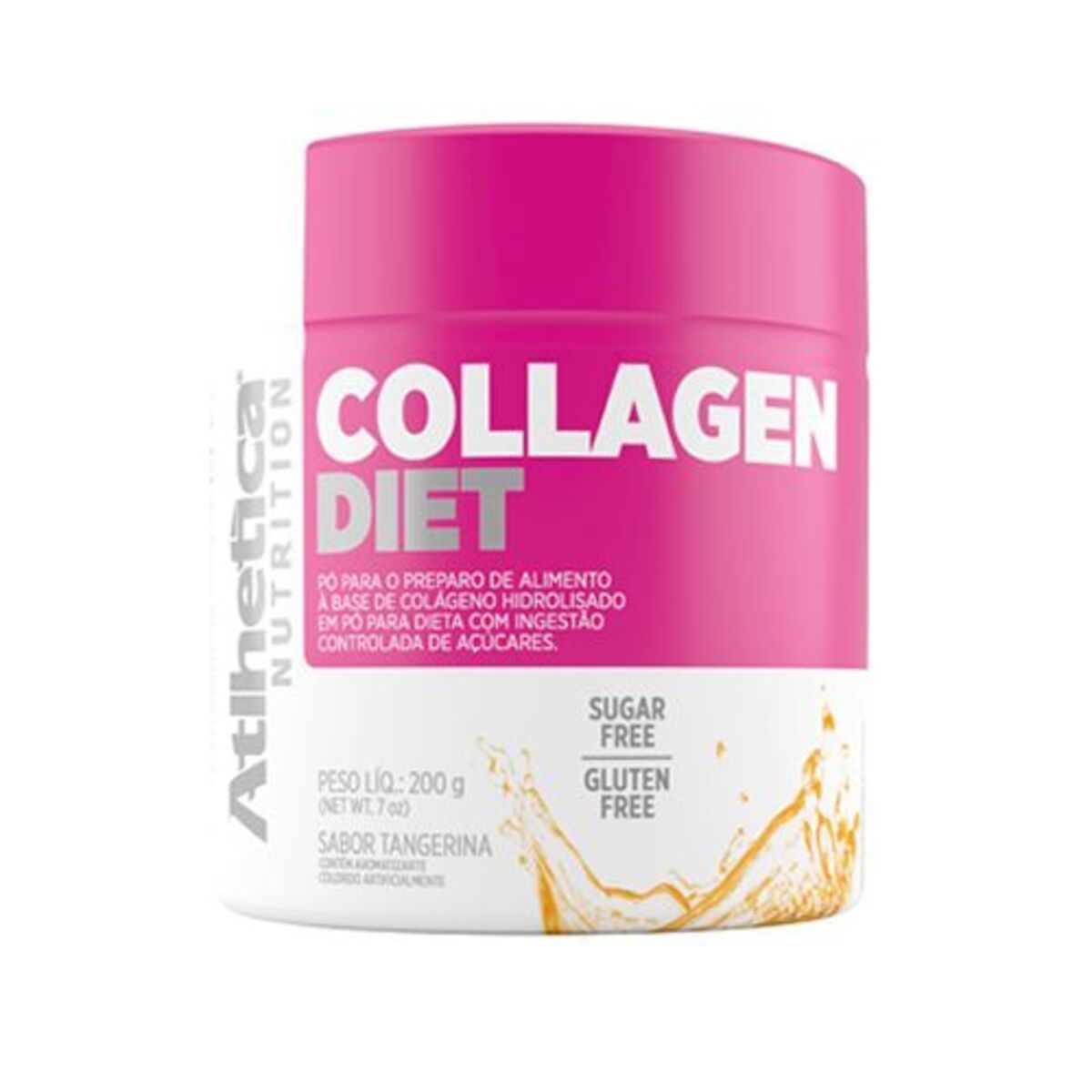 Collagen Diet Ella Series - 200g Tangerina - Atlhetica Nutrition