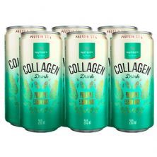 Collagen Drink - 6 Unidades 260ml Pineapple Lemon Mint - Nutrify
