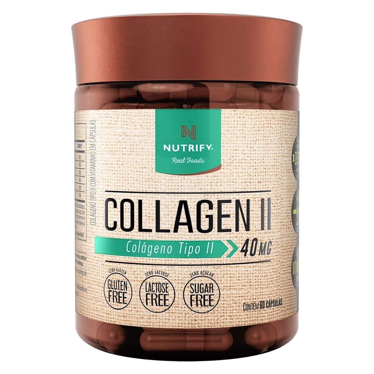 Collagen II - 60 C�psula - Nutrify*** Data Venc. 30/10/2022