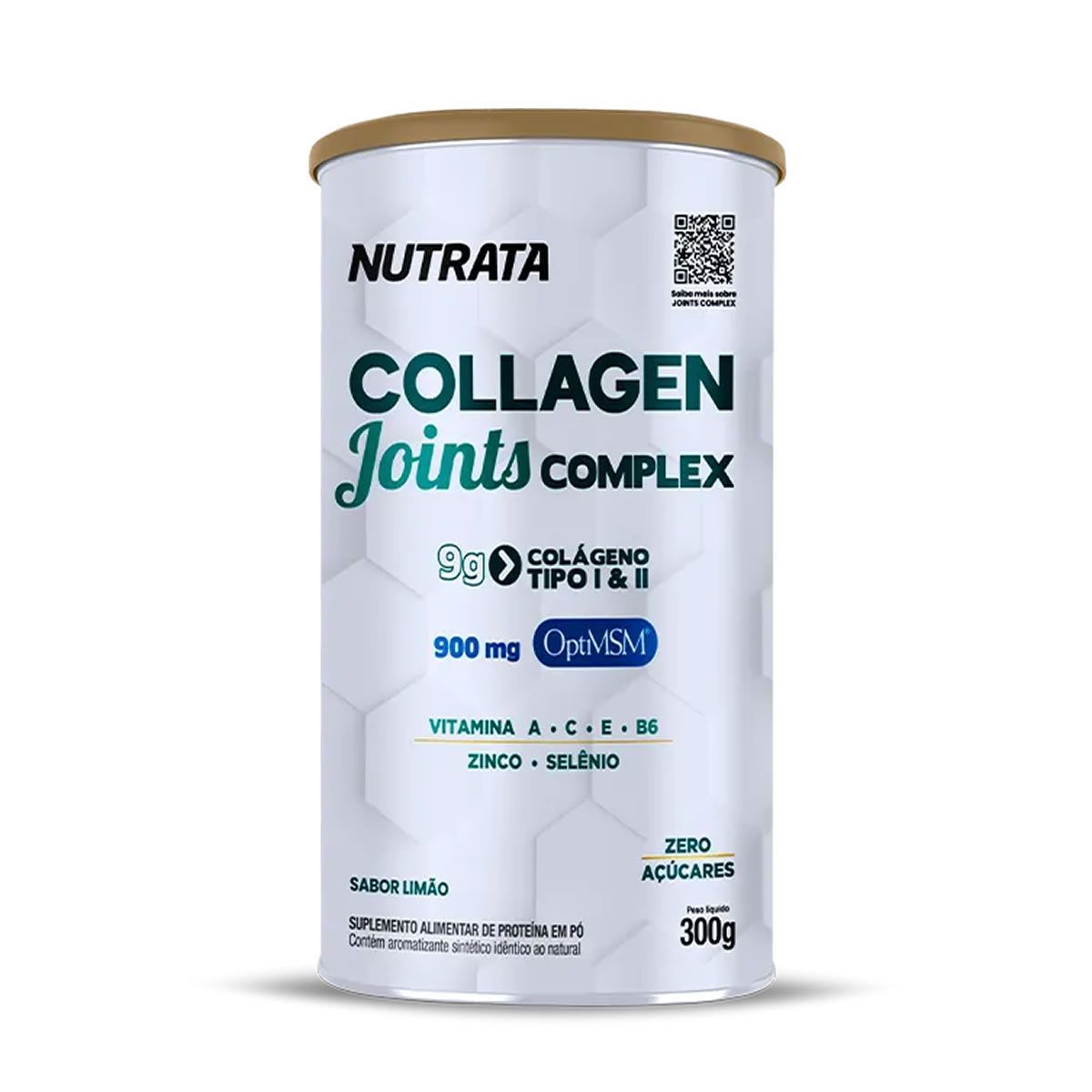 Collagen Joints Complex Tipo 2 - 300g Lim�o - Nutrata