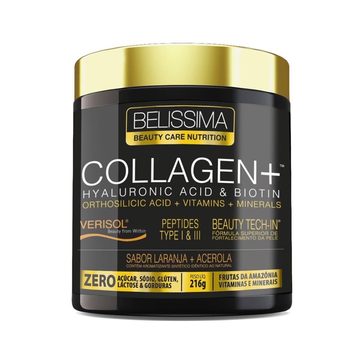 Collagen Plus - 216g Laranja e Acerola - Bel�ssima