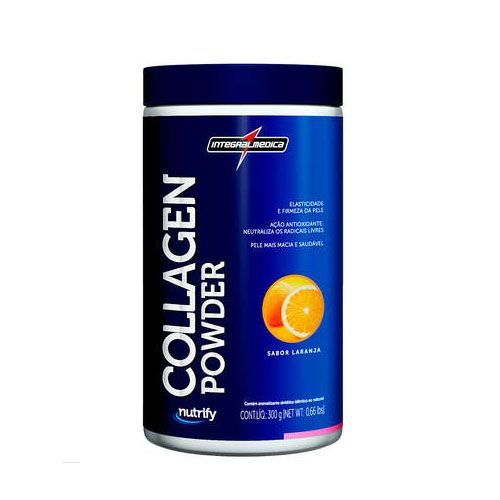 Collagen Powder - 300g Sabor Laranja - Integralm�dica **NETSHOES