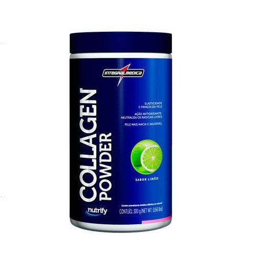 Collagen Powder - 300g Sabor Lim�o - Integralm�dica