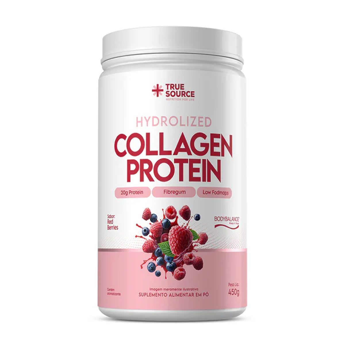 Collagen Protein Bodybalance - 450g Red Berries - True Source