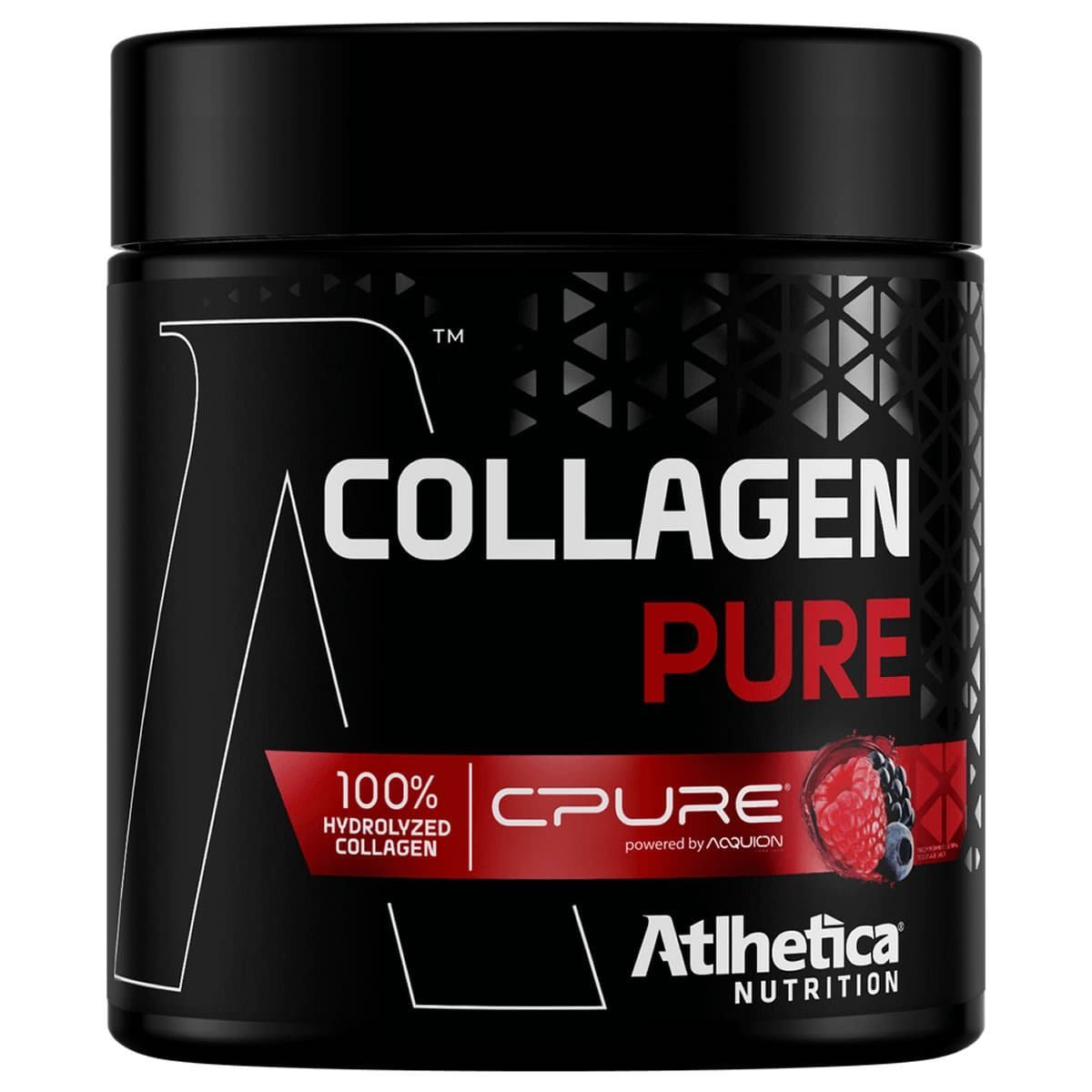 Collagen Pure - 210g Frutas Vermelhas - Atlhetica Nutrition