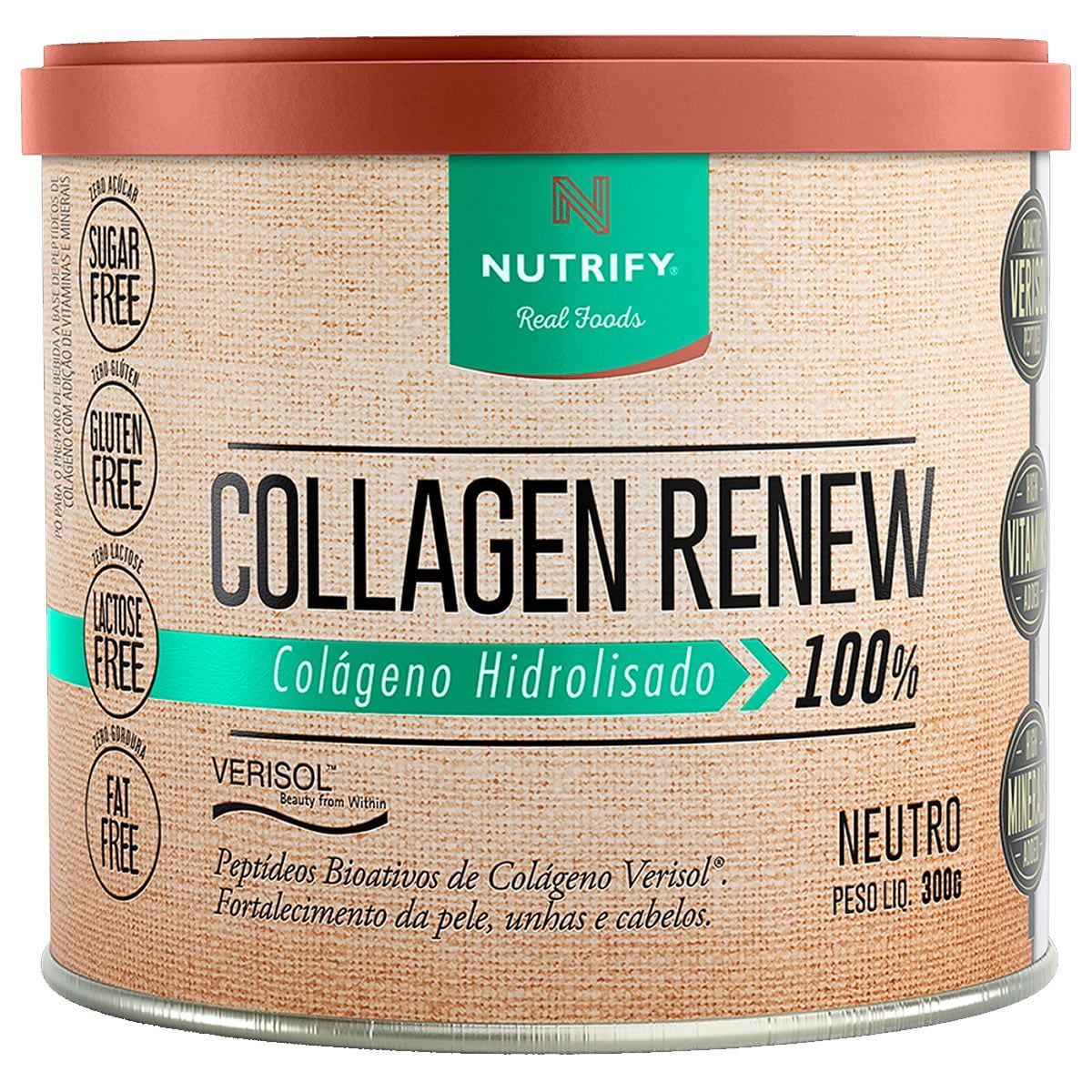 Collagen Renew Verisol - 300g Neutro - Nutrify*** Data Venc. 30/01/2025