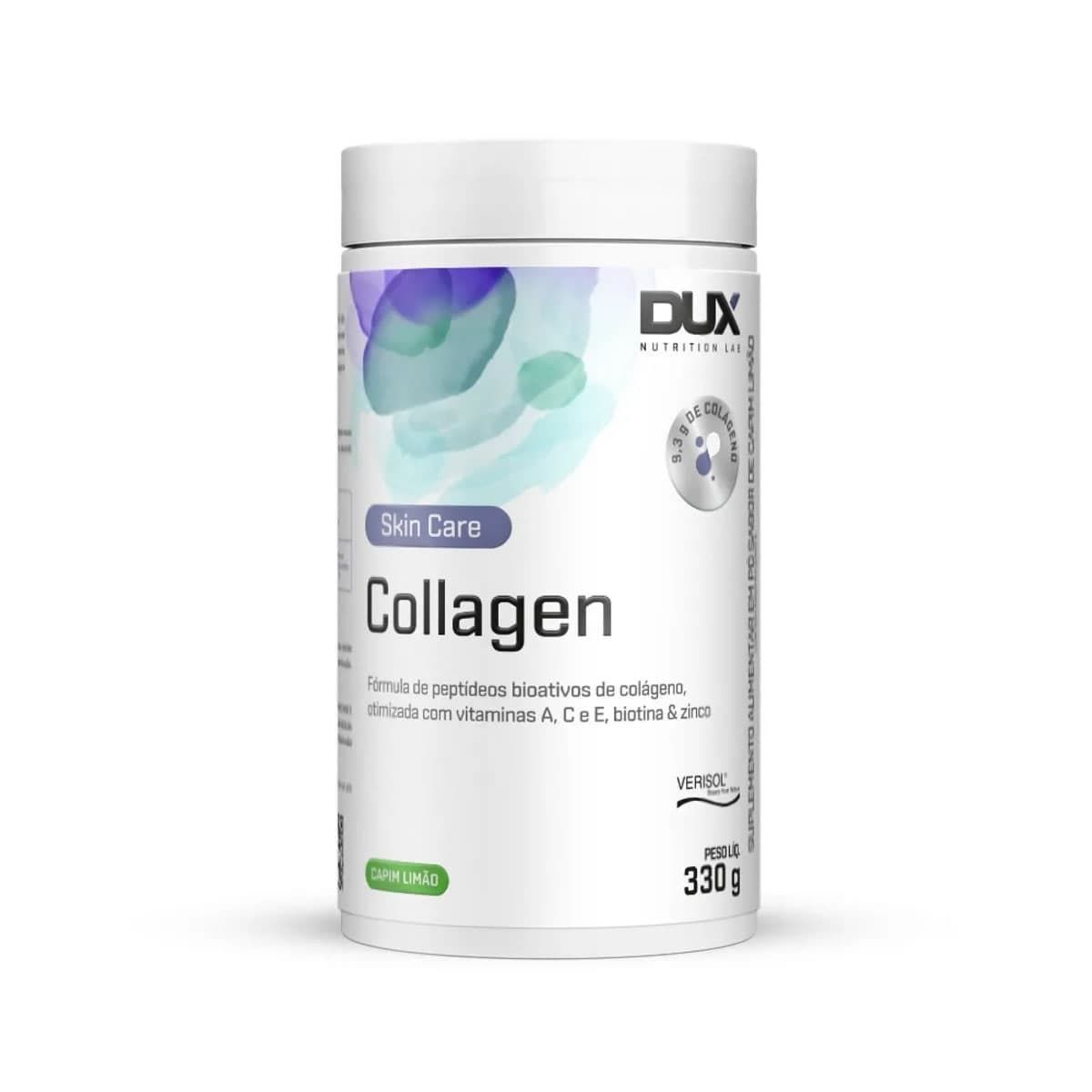 Collagen Verisol - 330g Capim Lim�o - Dux Nutrition*** Data Venc. 30/10/2025