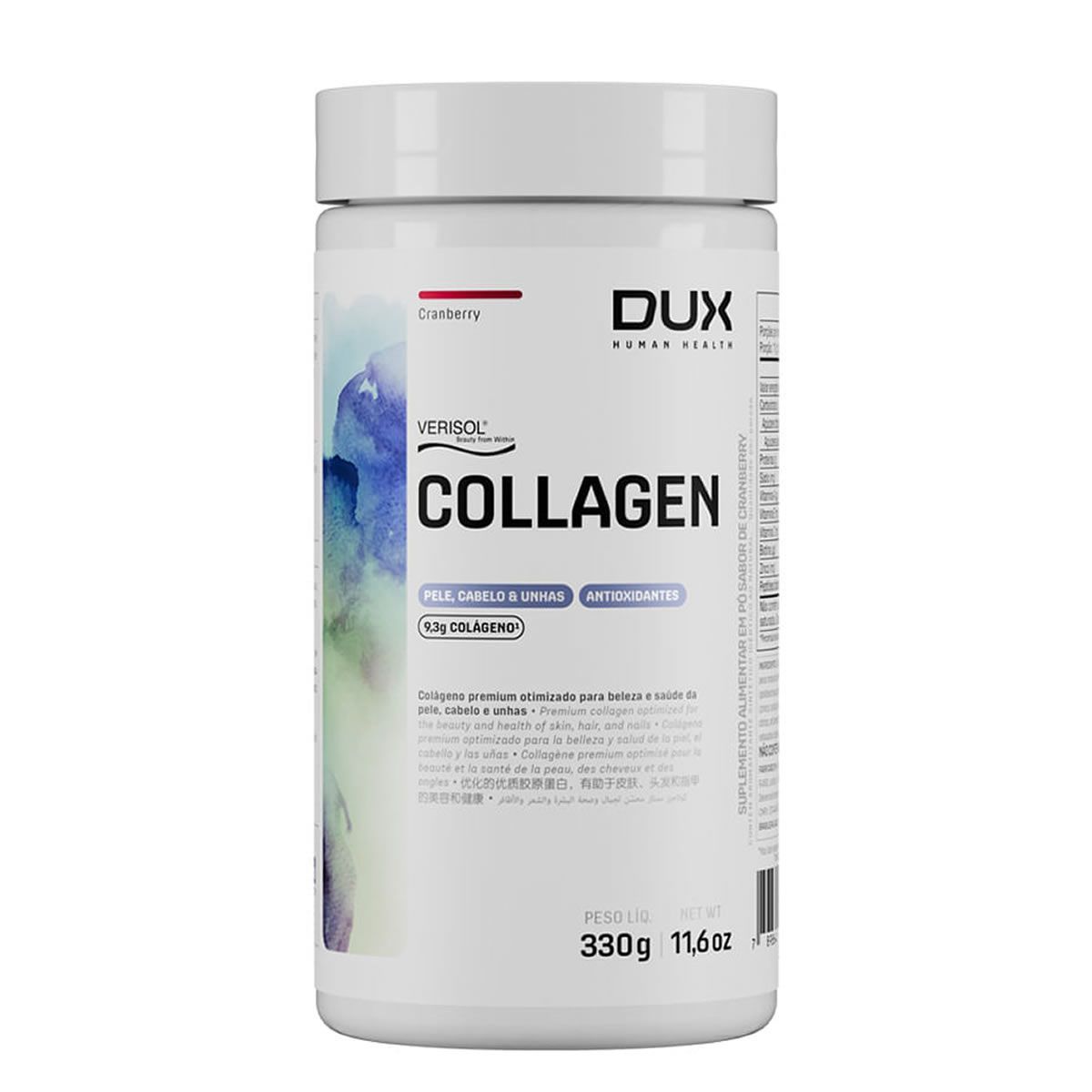 Collagen Verisol - 330g Cranberry - Dux Nutrition