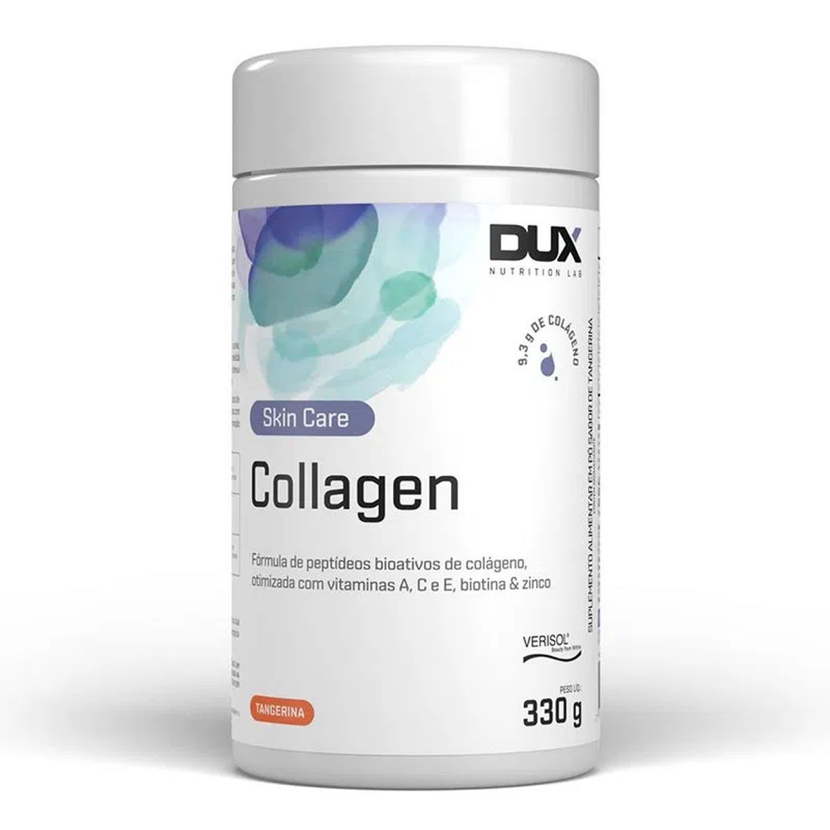 Collagen Verisol - 330g Tangerina - Dux Nutrition*** Data Venc. 30/10/2024