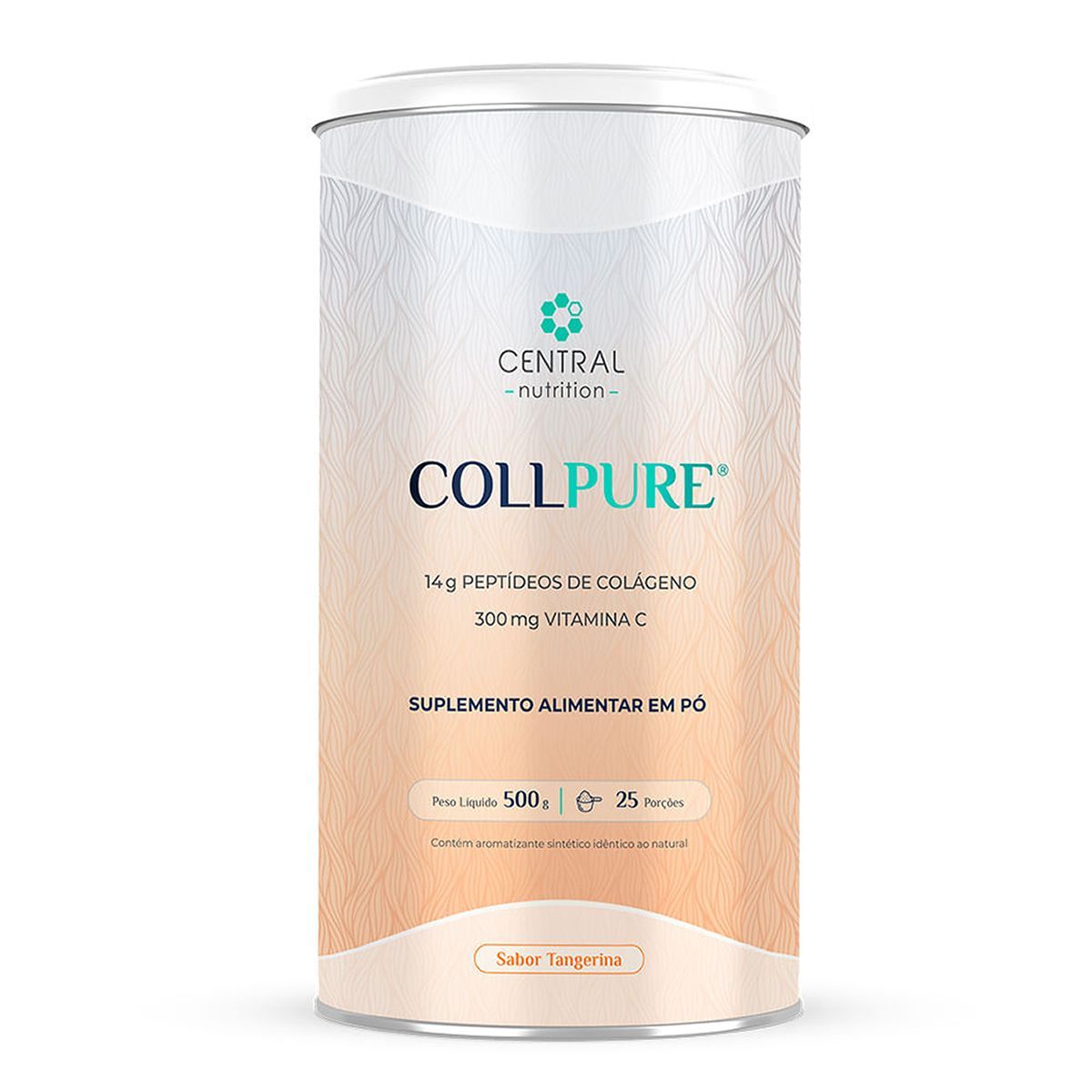 CollPure - 500g Tangerina - Central Nutrition