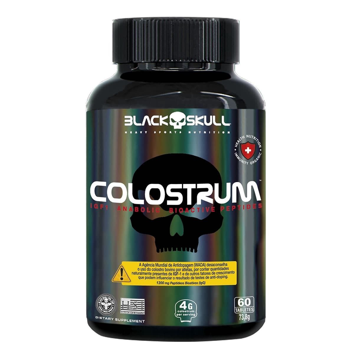 Colostrum -  60 Tabletes - Black Skull