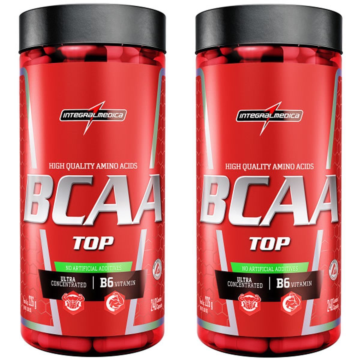 Combo 2 - Amino BCAA TOP - 240 c�psulas - Integralm�dica