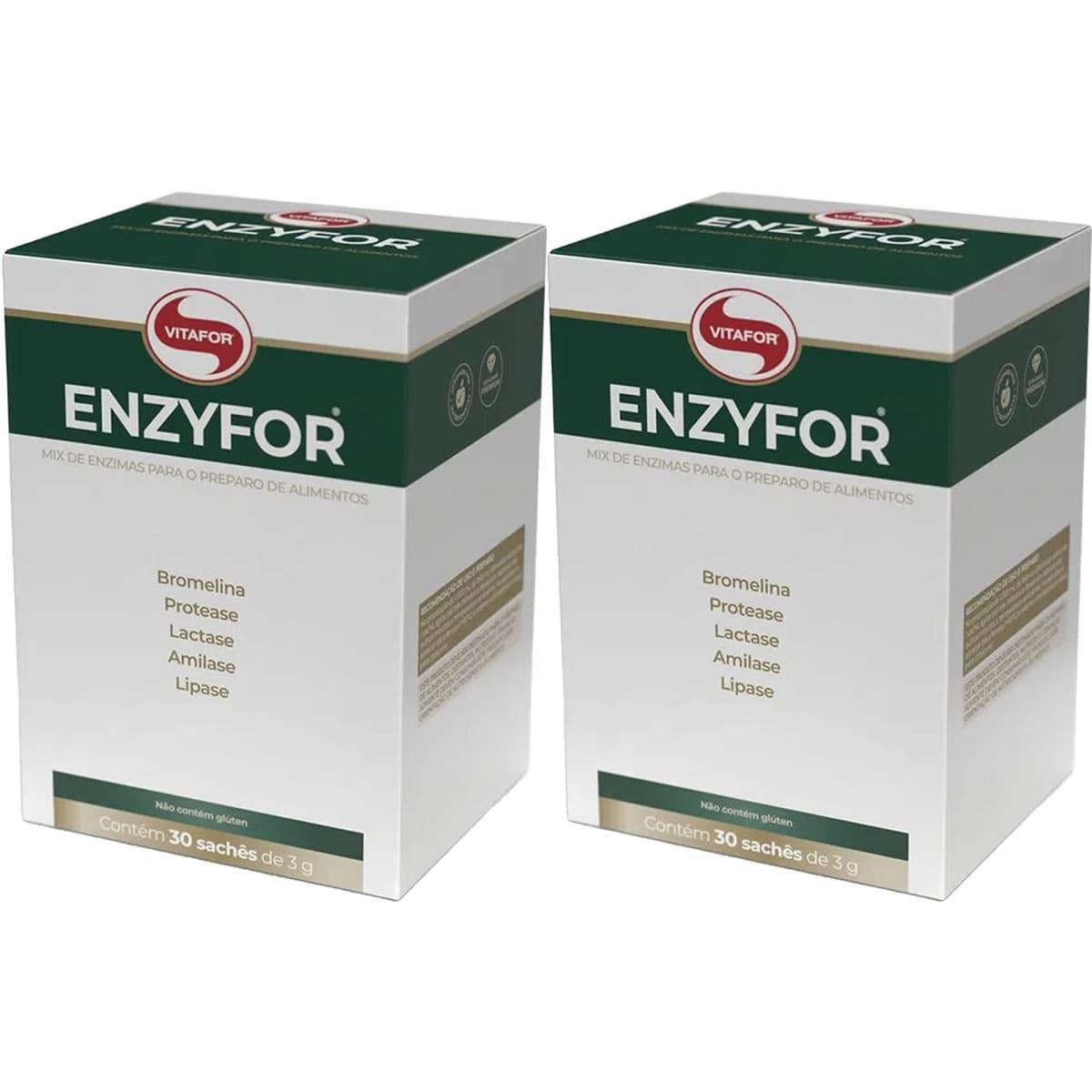 Combo 2 - Enzyfor - 30 Sach�s de 3g - Vitafor