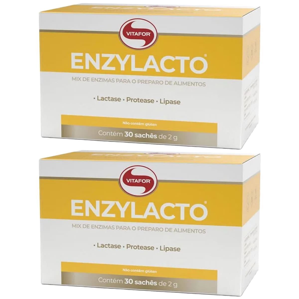 Combo 2 - Enzylacto Ultra - 30 Sach�s de 2g - Vitafor