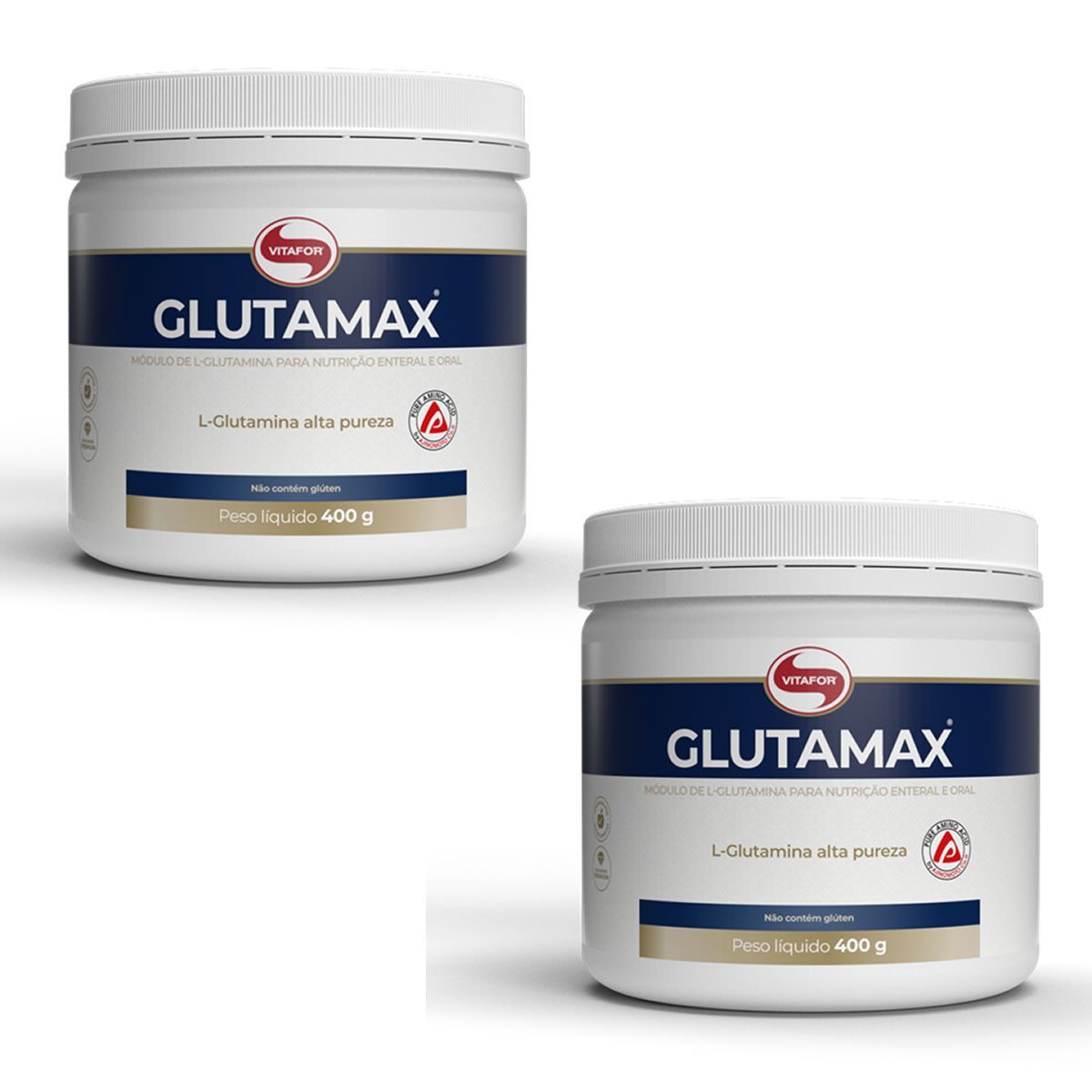 Combo 2 - Glutamax - 400G - Vitafor