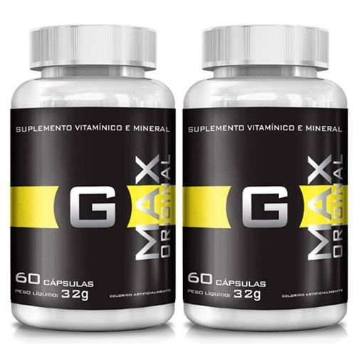 Combo 2 - Gmax Original - 60 C�psulas - Intlab