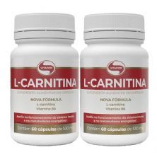 Combo 2 - L-Carnitina - 60 C�psulas - Vitafor