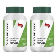 Combo 2 - �leo de Coco Extravirgem 1g - 120 C�psulas - Vitafor