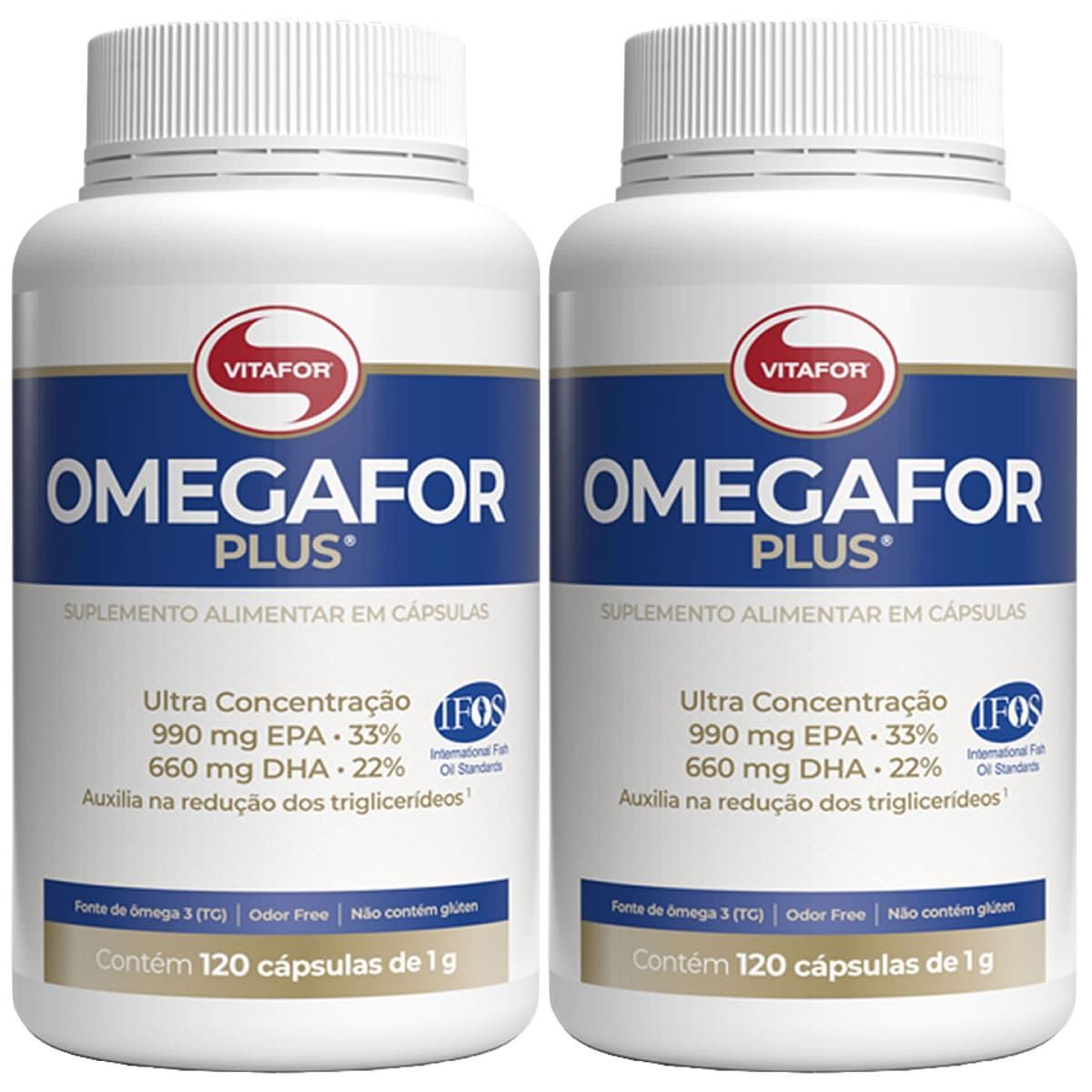 Combo 2 - �megaFor plus - 120 C�psulas - Vitafor